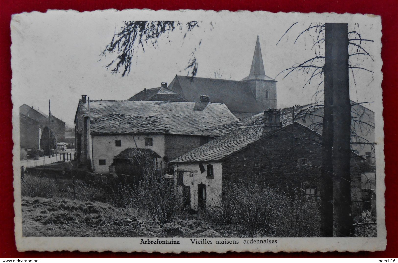 CPA Arbrefontaine / Lierneux - Vieilles Maisons Ardennaises - Lierneux