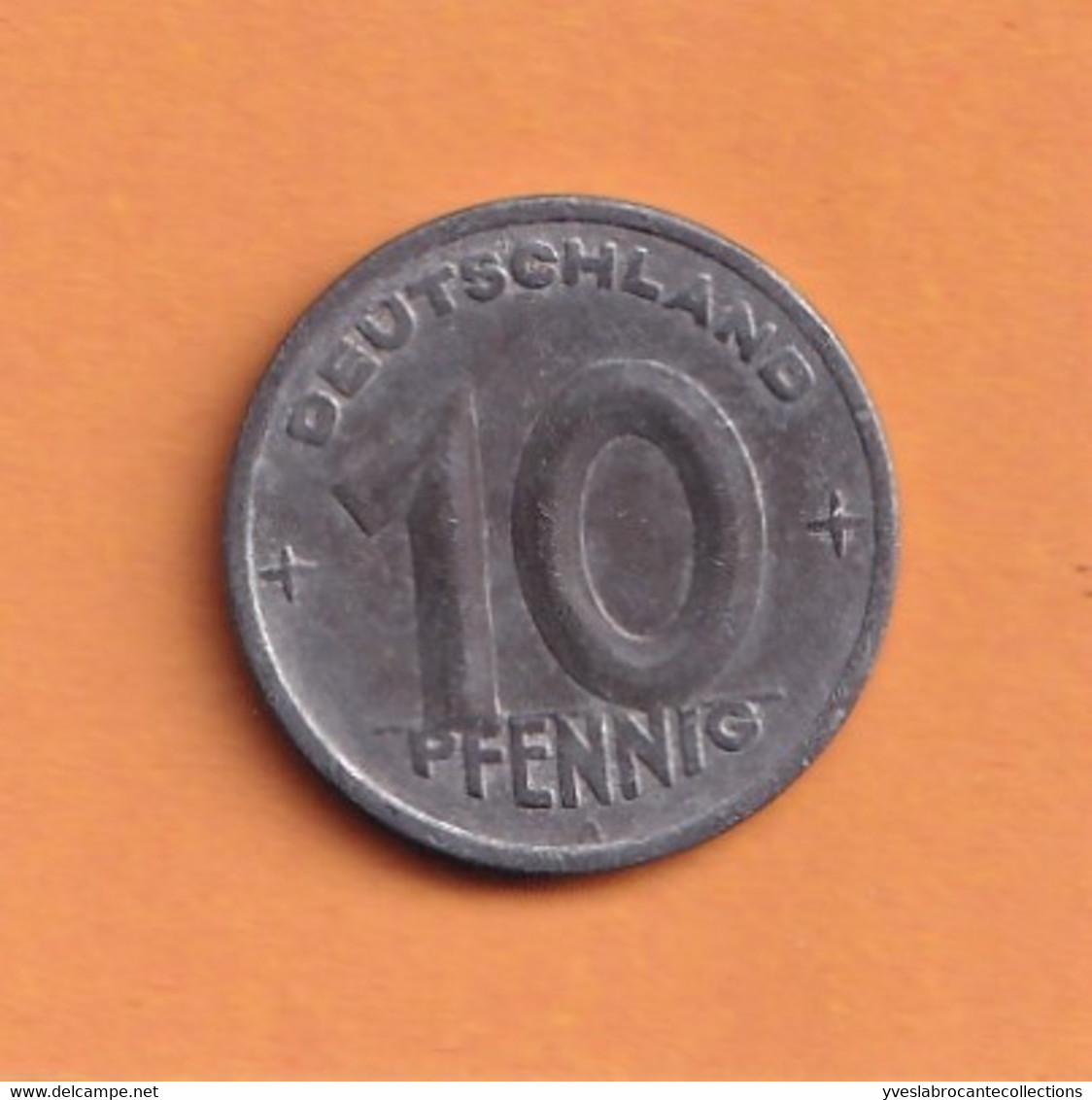 10 Pfennig - 1948 A - D.D.R . - R.D.A. - Allemagne De L'Est - - 10 Pfennig