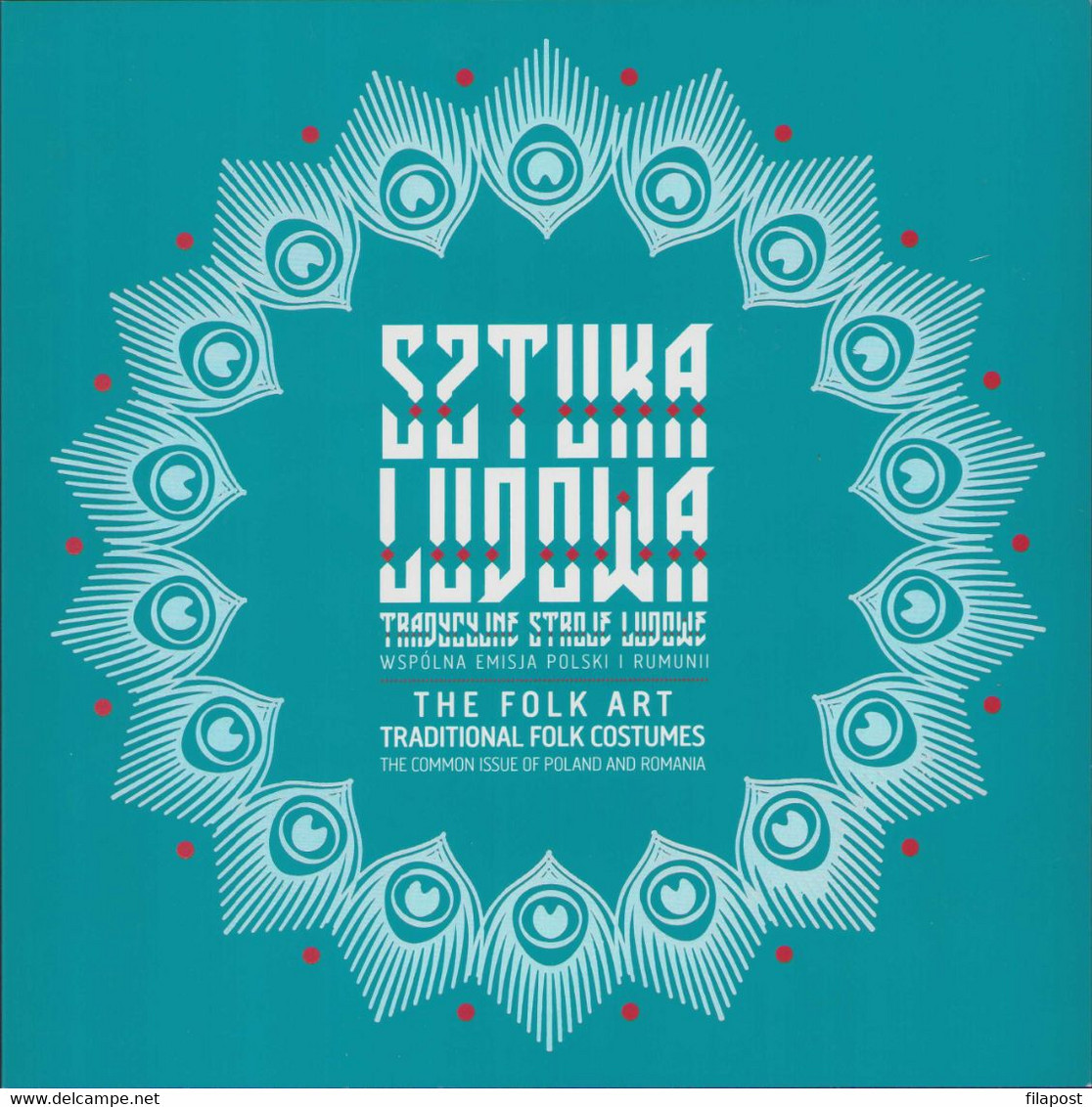 Poland 2013 Booklet / Common Issue With Romania / Traditional Folk Costumes / The Folk Art / FDC + Block MNH** / FV - Booklets
