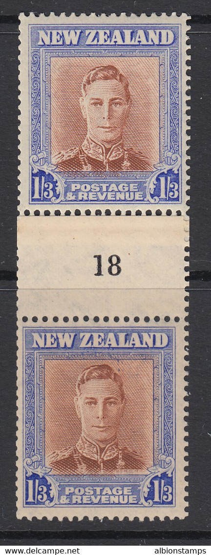 New Zealand, CP MC2r, MLH Counter Coil Number Pair (pencil ID) - Neufs