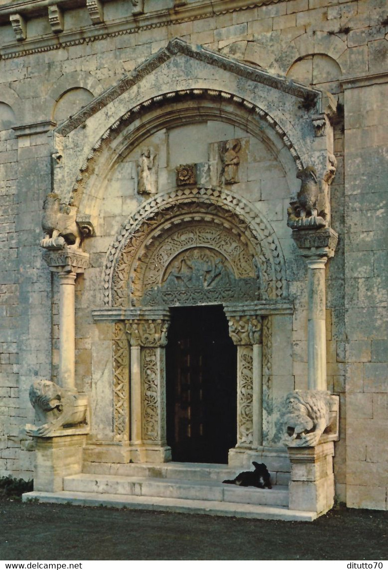Manfredonia - Il Portale Della Chiesa Di San Lorenzo - 582 - Formato Grande Non Viaggiata – FE190 - Manfredonia