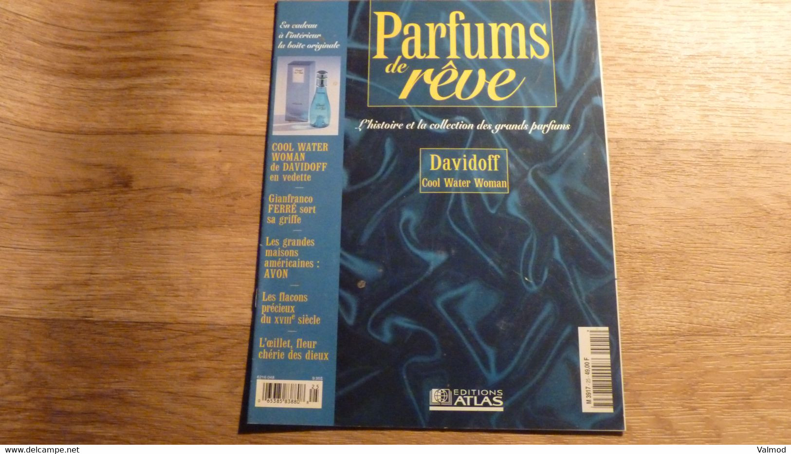 Magazine "Parfums De Rêve" N° 25 - Davidoff Cool Water Woman - Editions Atlas - Tijdschriften