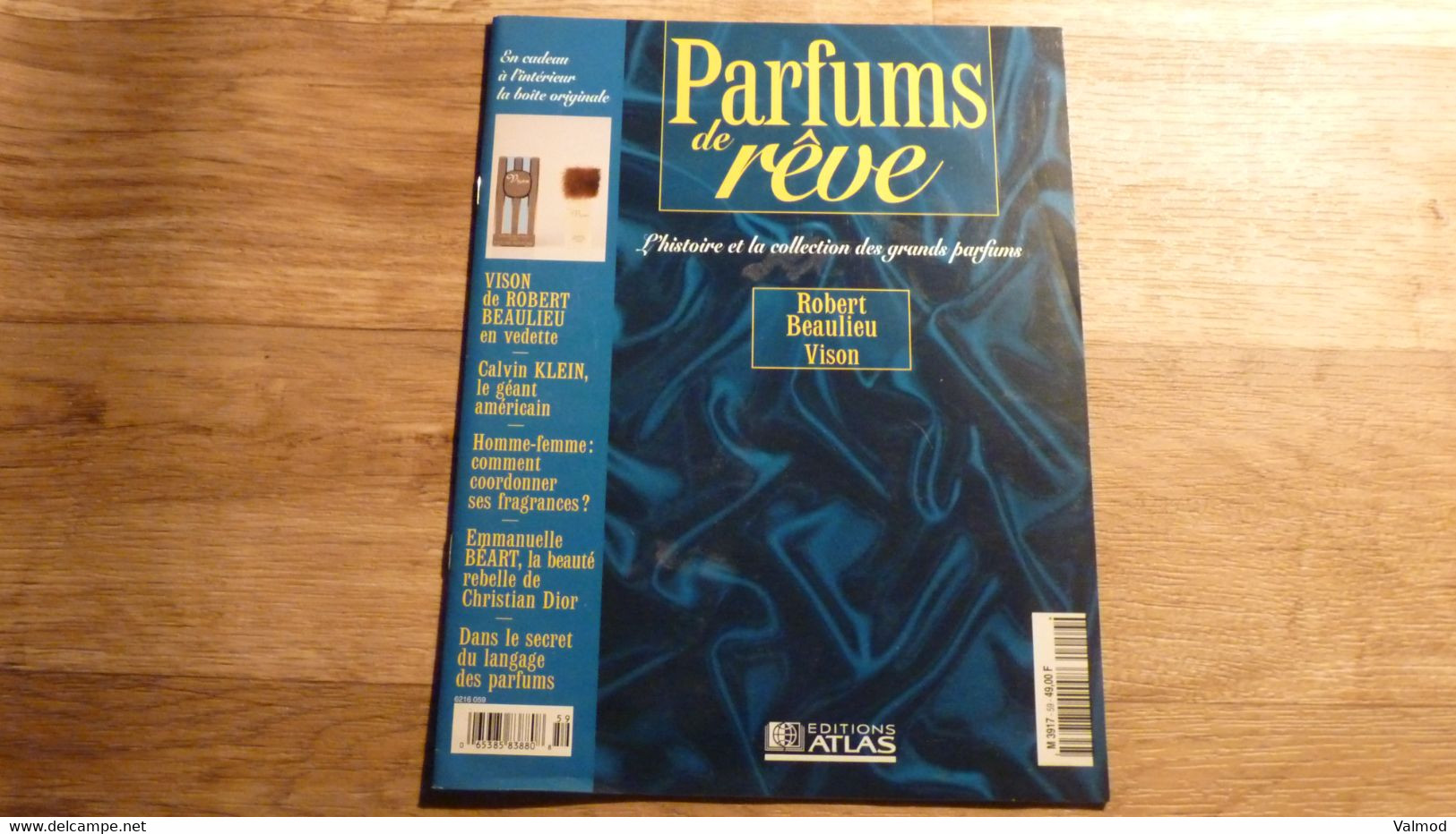 Magazine "Parfums De Rêve" N° 59 - Robert Beaulieu "Vison" - Editions Atlas - Riviste