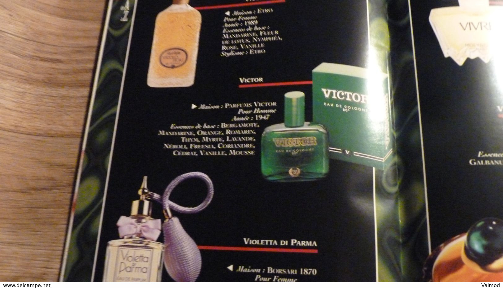 Magazine "Parfums de Rêve" N° 59 - Robert Beaulieu "Vison" - Editions Atlas