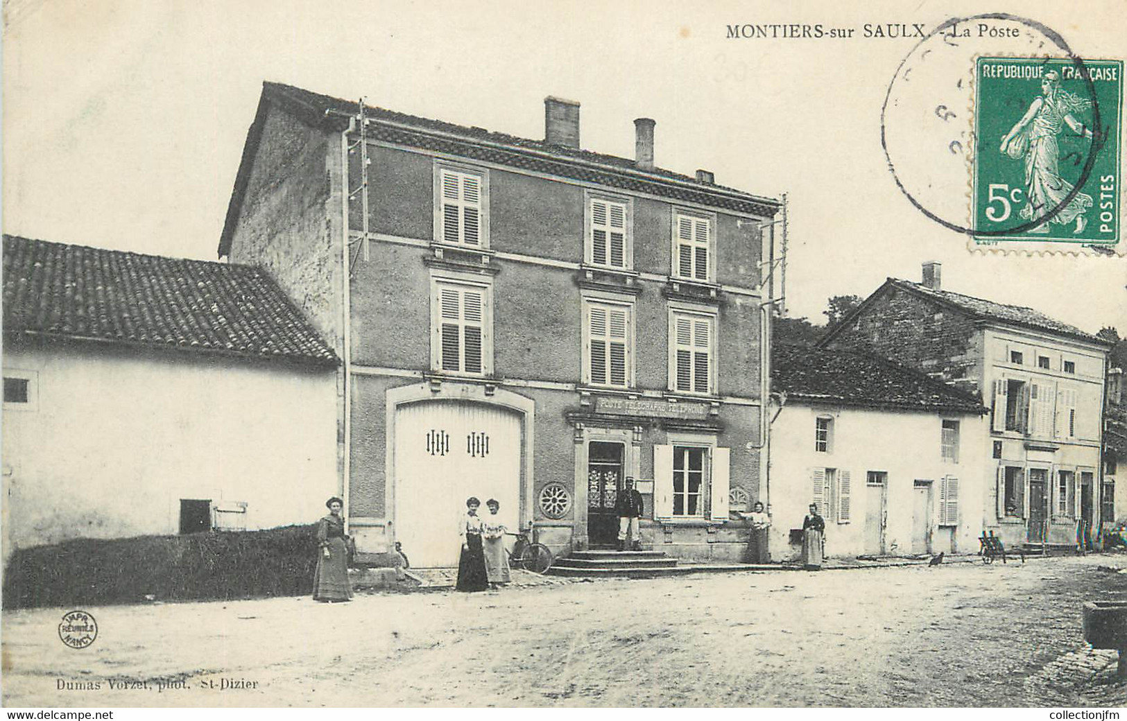 / CPA FRANCE 55 "Montiers Sur Saulx, La Poste" - Montiers Sur Saulx