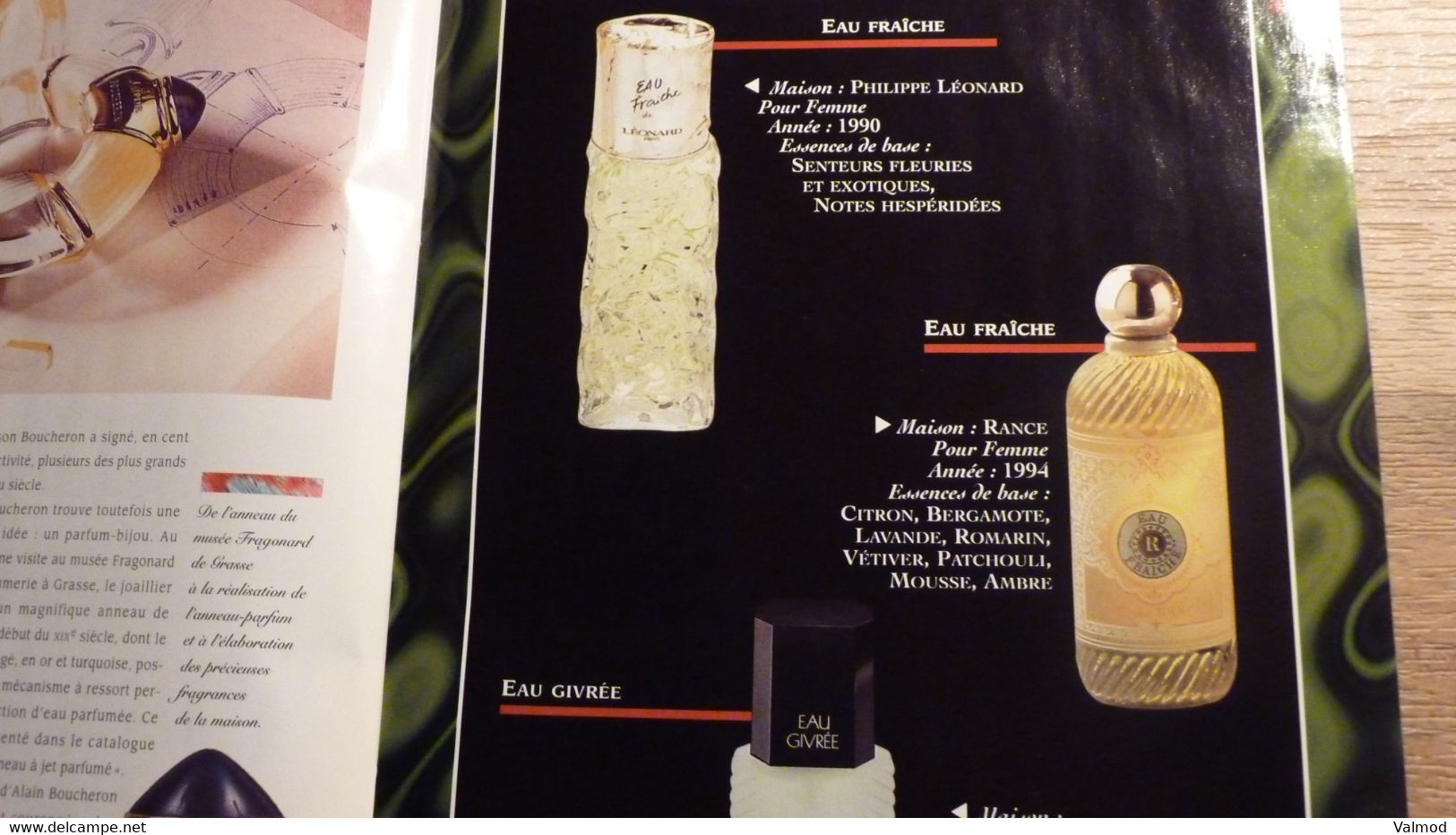 Magazine "Parfums de Rêve" N° 16 -  Molyneux - "Quartz" - Editions Atlas