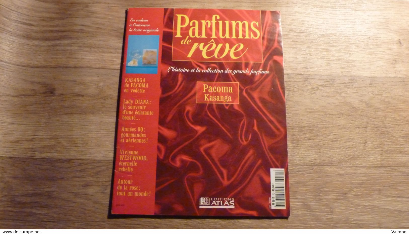 Magazine "Parfums De Rêve" N° 70 -  Pacoma - "Kasanga" - Editions Atlas - Riviste