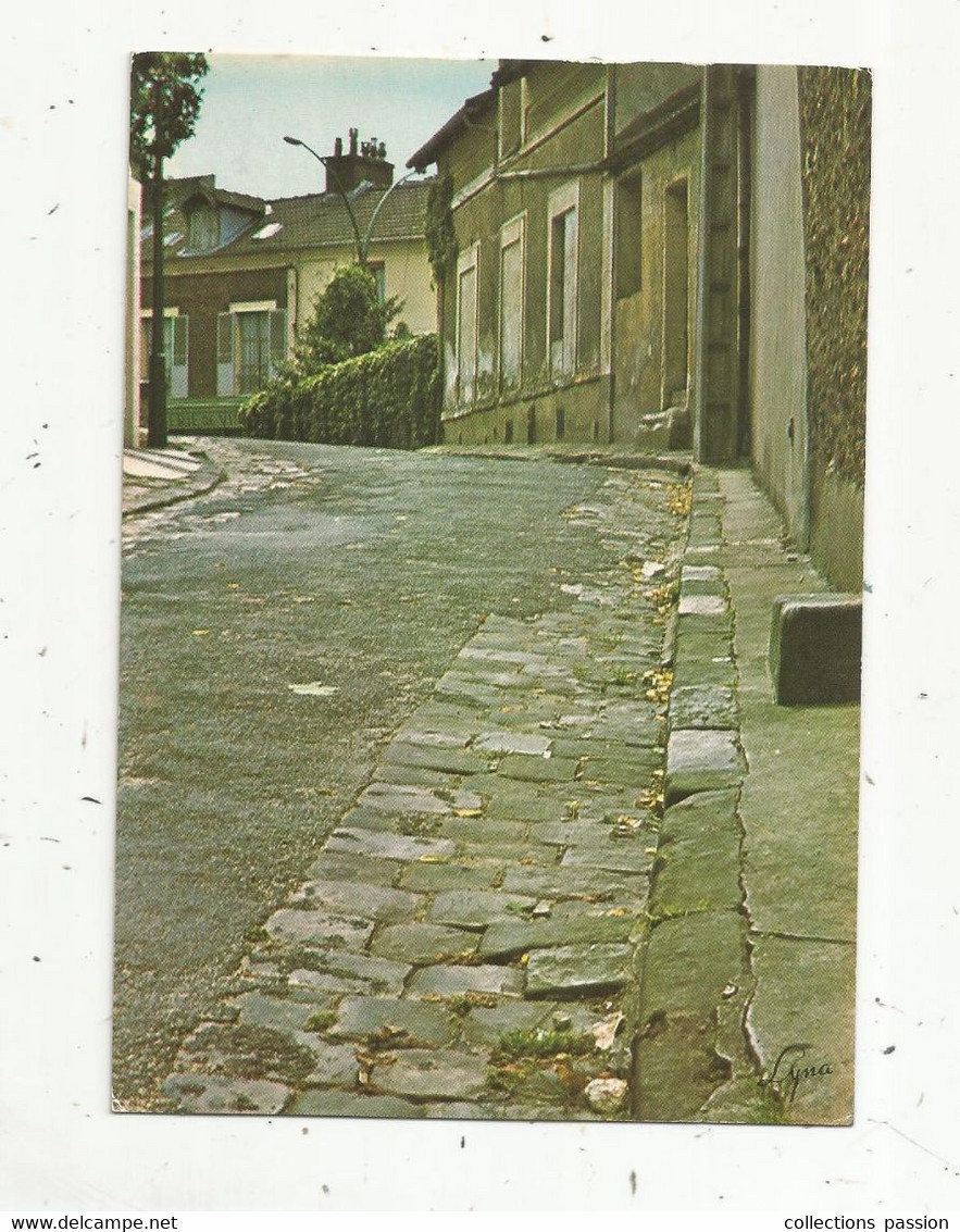 Cp , 78 ,LA CELLE SAINT CLOUD ,  Rue BLIGNIERES ,voyagée 1989 - La Celle Saint Cloud