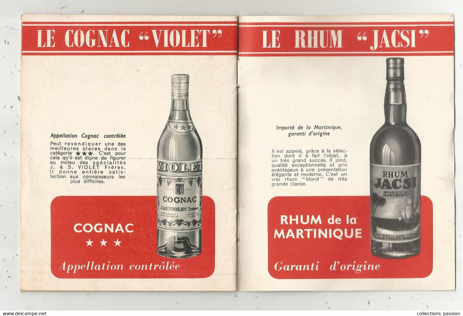 publicité 16 pages , alcool , BYRRH à THUIR , les établissements J. & S. Violet Frères , 8 scans ,  frais fr 2.15 e