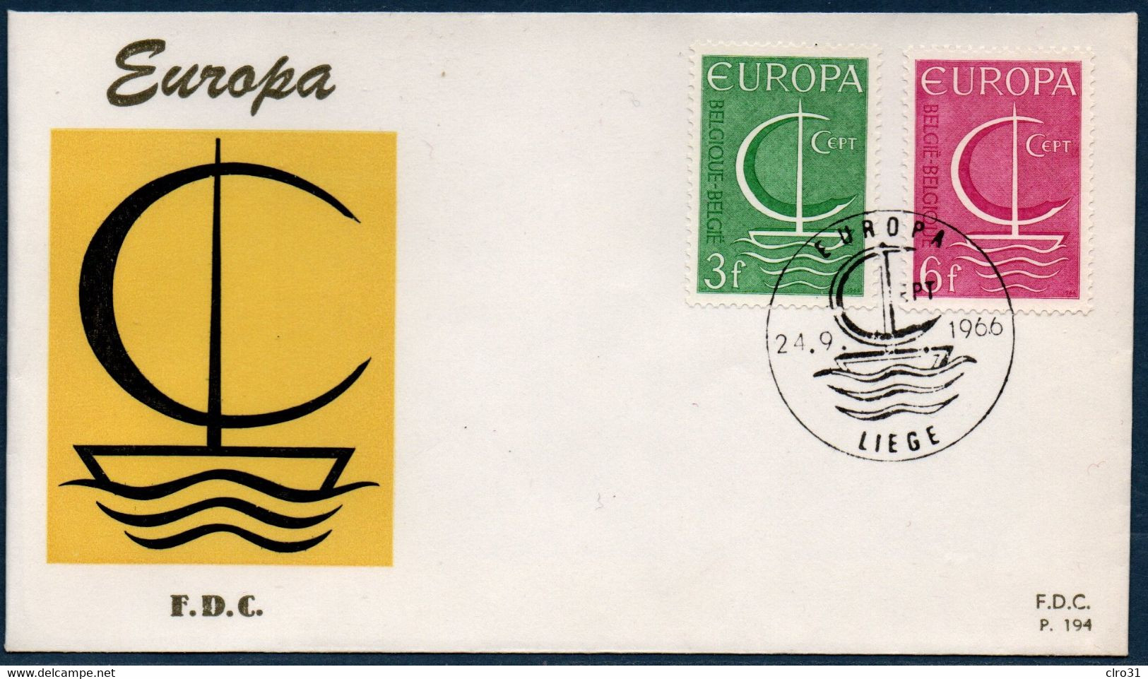 BELGIQUE : LOT de 17  ENVELOPPES  FDC  EUROPA   1957-58-59-60-61-62-63-64-65-66-67-68-69-70-71-74-75  ... 17 SCANS