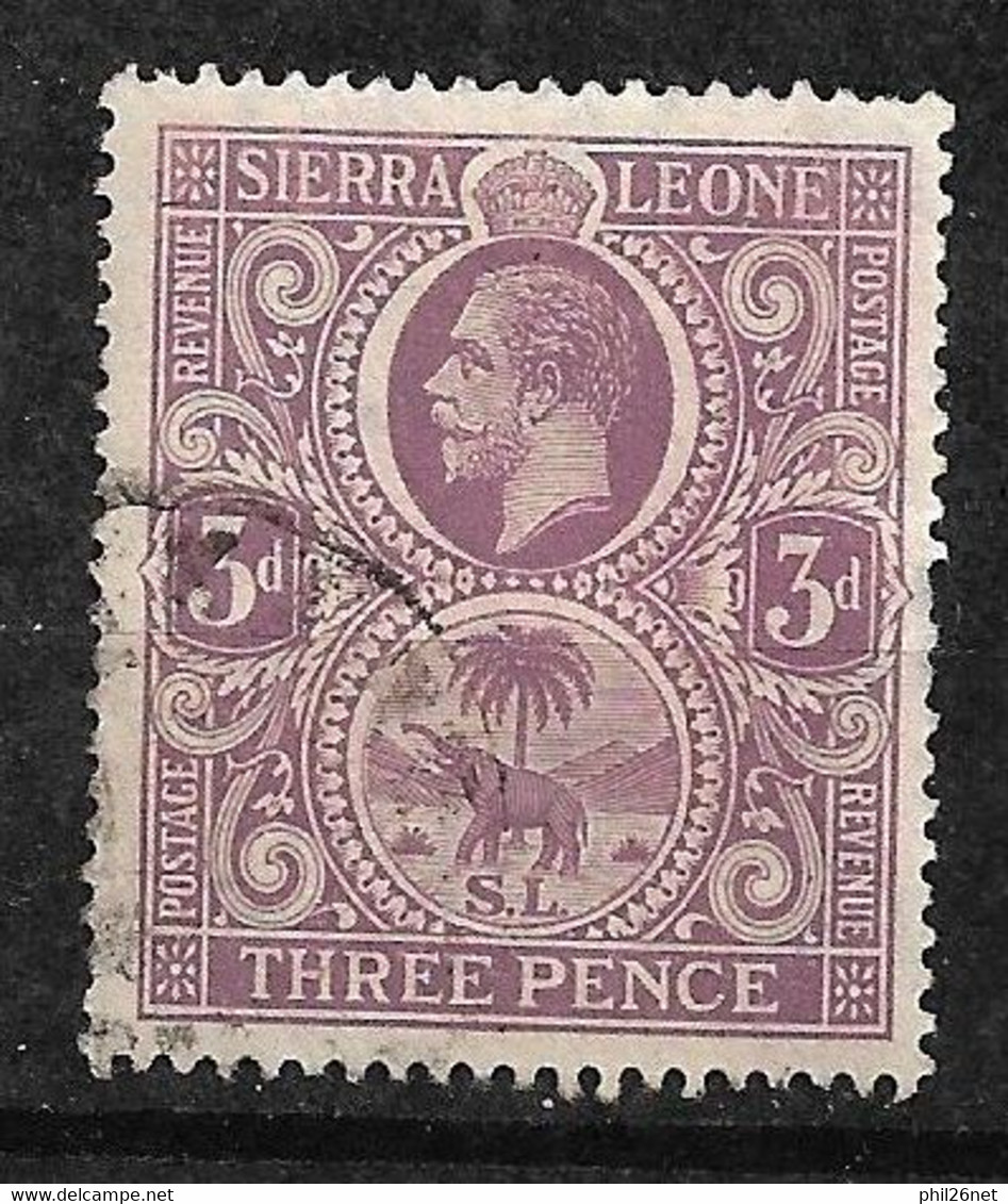 Sierra Léone        UK   N°  100  Oblitéré          B /TB Voir Scans  - Sierra Leone (...-1960)