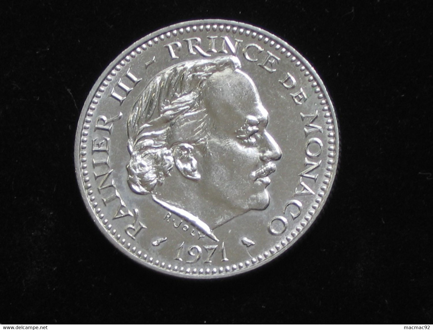 MONACO - 5 Frs 1971 - Rainier III Prince De Monaco **** EN ACHAT IMMEDIAT **** - 1949-1956 Alte Francs