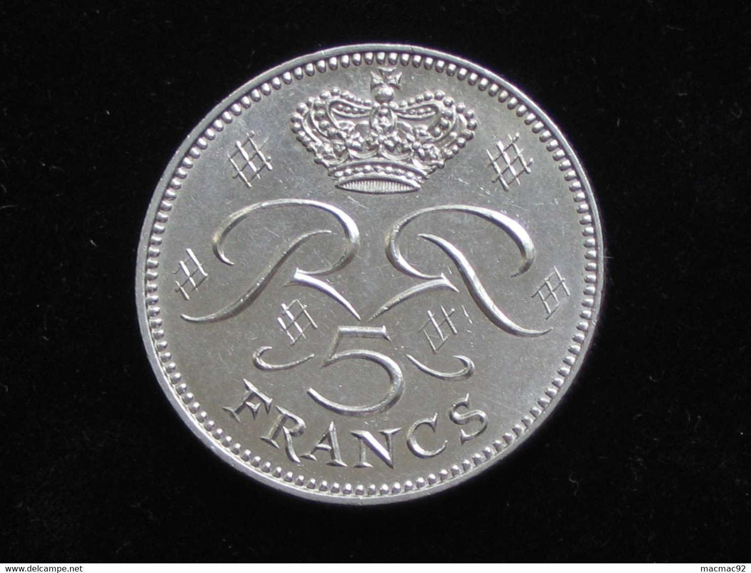 MONACO - 5 Frs 1971 - Rainier III Prince De Monaco **** EN ACHAT IMMEDIAT **** - 1949-1956 Franchi Antichi