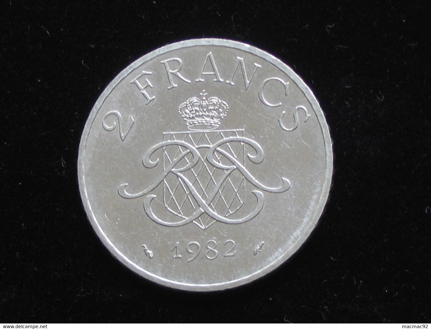 MONACO - 2 Francs 1982 - Rainier III Prince De Monaco **** EN ACHAT IMMEDIAT **** - 1949-1956 Oude Frank