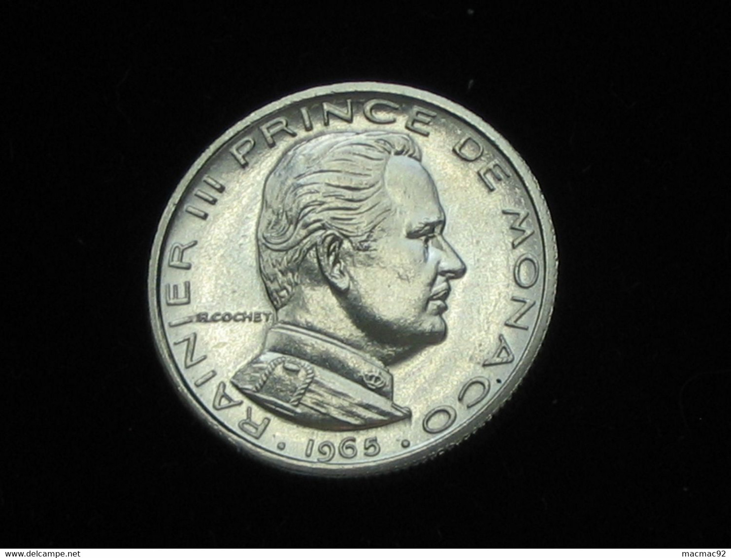 MONACO - 50 Centimes 1965 - Rainier III Prince De Monaco **** EN ACHAT IMMEDIAT **** - 1949-1956 Francos Antiguos