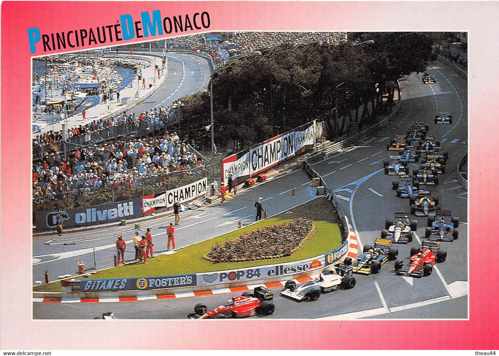 ¤¤  -   MONACO  -  Lot De 2 Cartes Du Grand Prix De Formule 1  -  Affiche 1994      -  ¤¤ - Collections & Lots