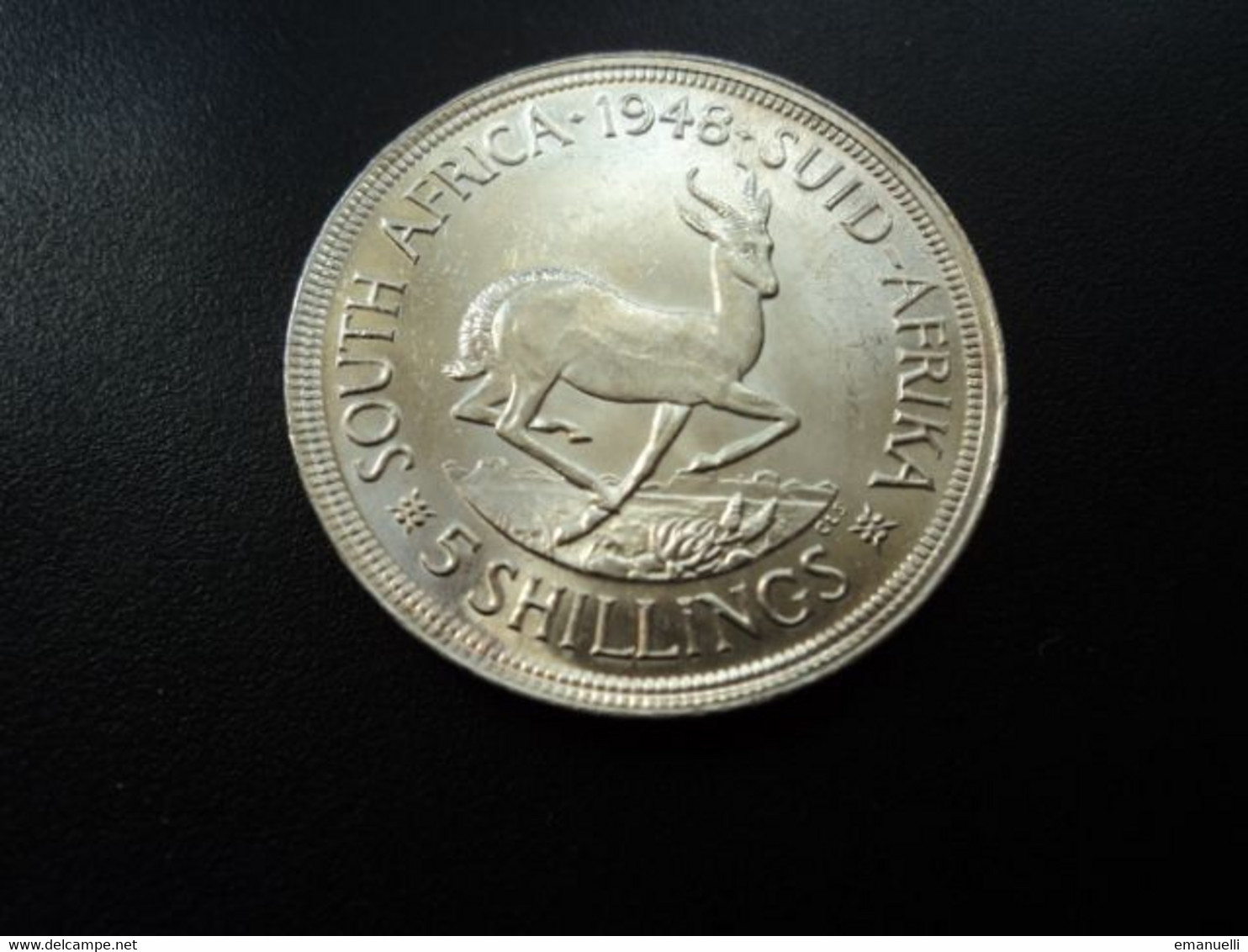 AFRIQUE DU SUD * : 5 SHILLINGS   1948 **    KM 40.1      NON CIRCULÉE - South Africa