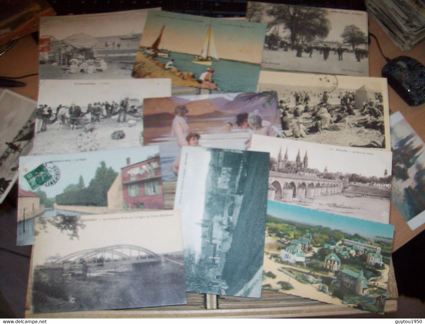 LOT DE 1000 CPA TYPE DROUILLE - 500 Postcards Min.