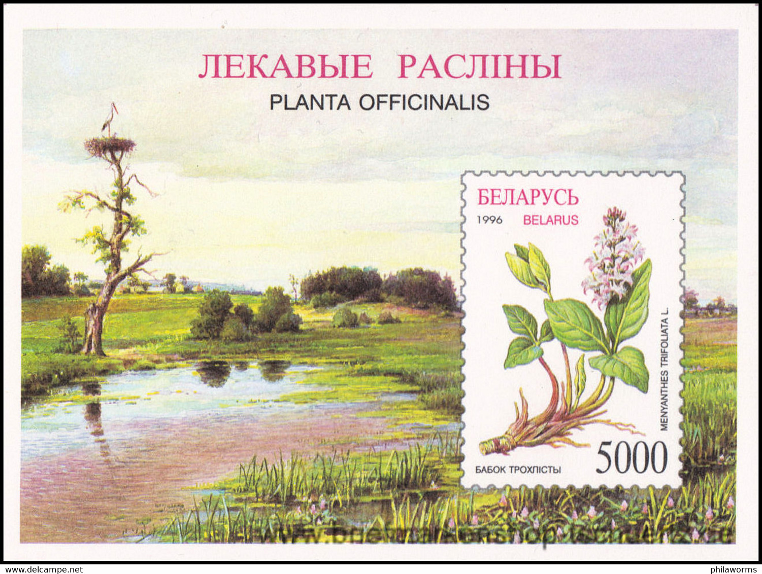 Belarus 1996, Mi. Bl. 11 ** - Bielorrusia