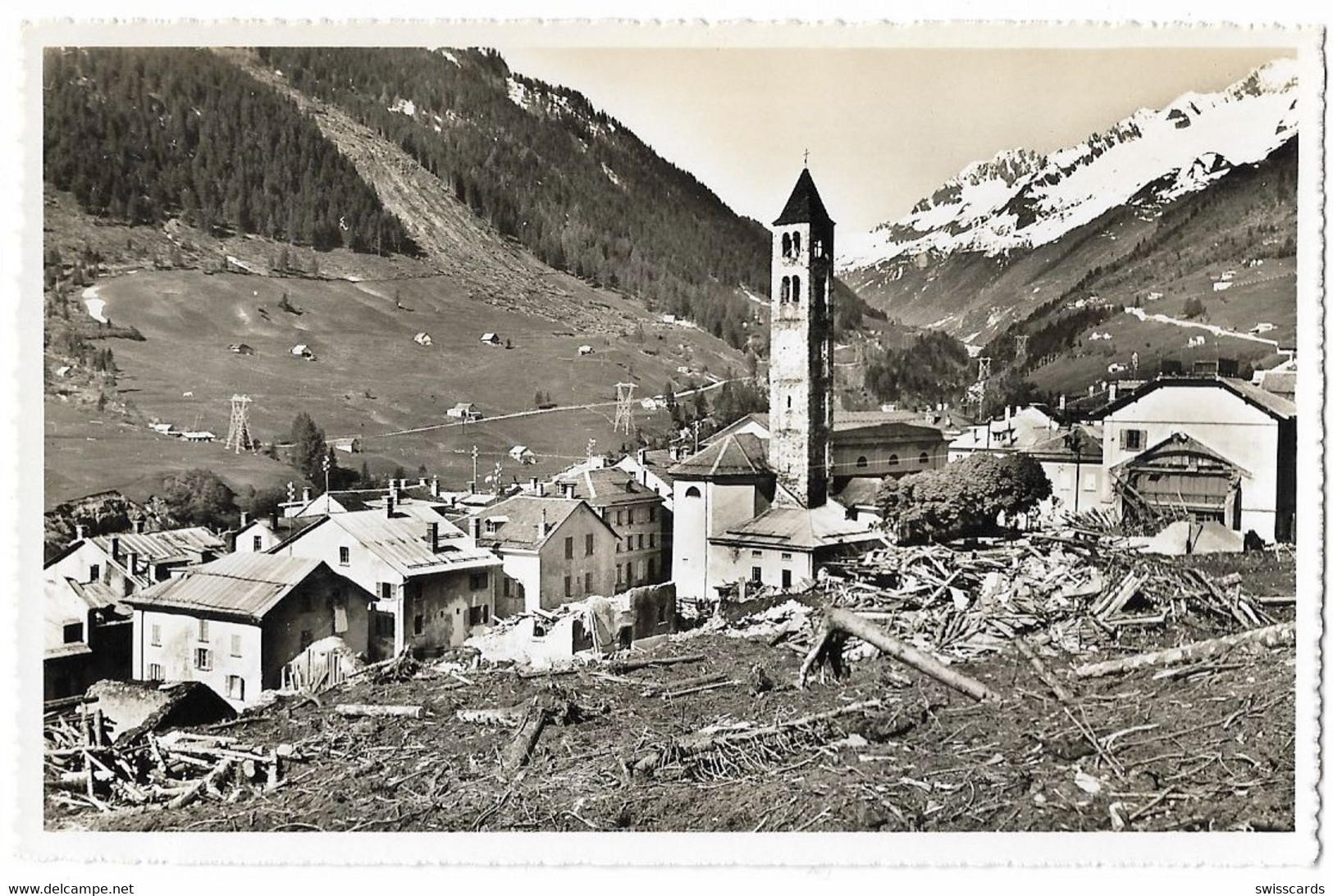 AIROLO: Valanga 12.2.1951 - Airolo