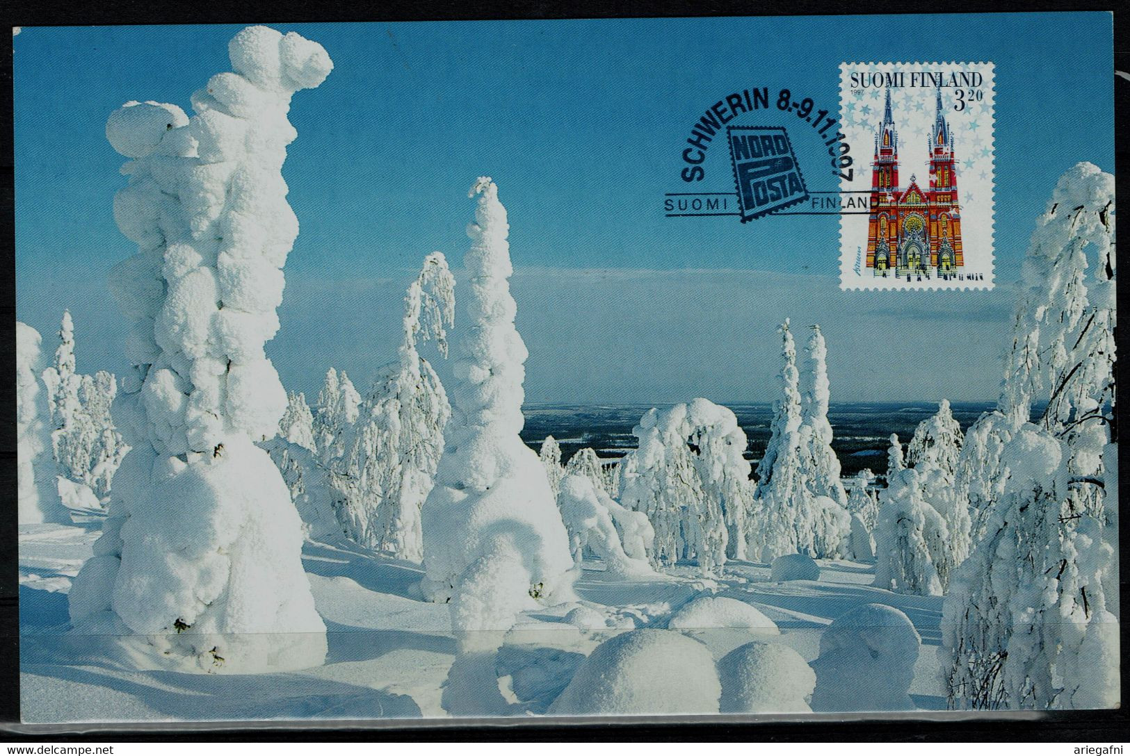 FINLAND 1997 CHRISTMAS MAXIMUM CARDS VF!! - Maximum Cards & Covers