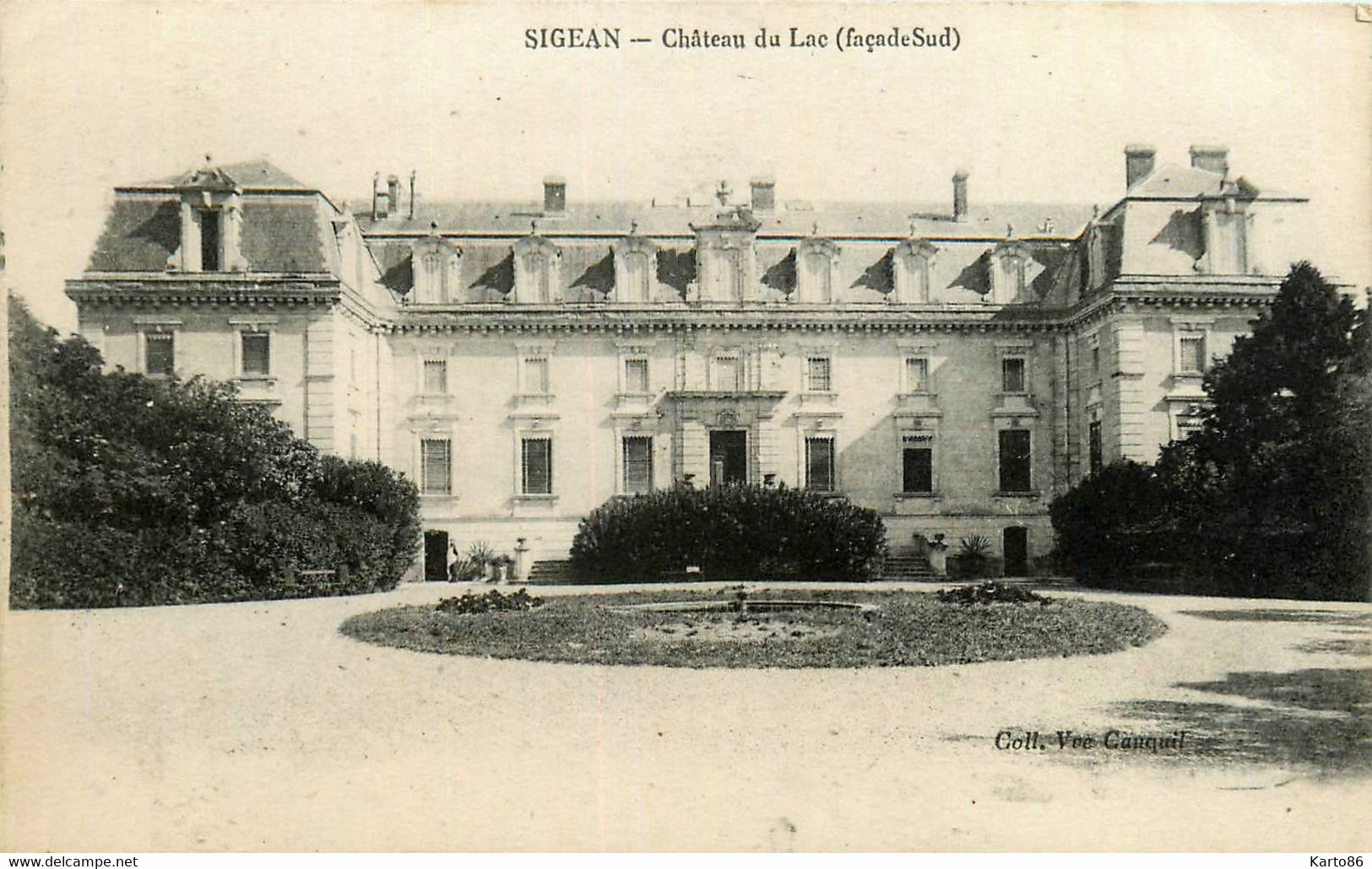 Sigean * Vue Sur Le Château Du Lac * Façade Sud - Sigean