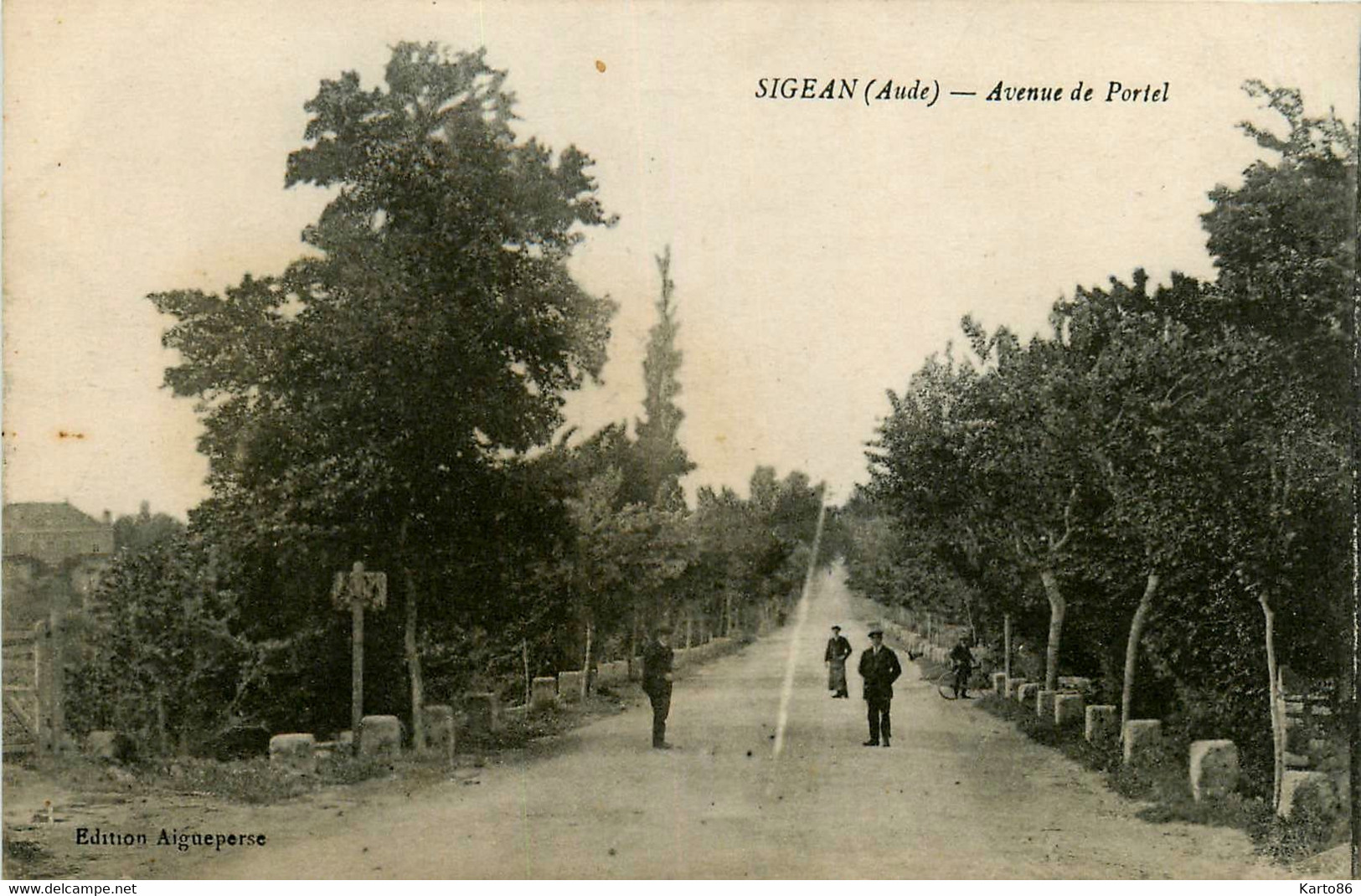 Sigean * Avenue De Portel * Villageois - Sigean