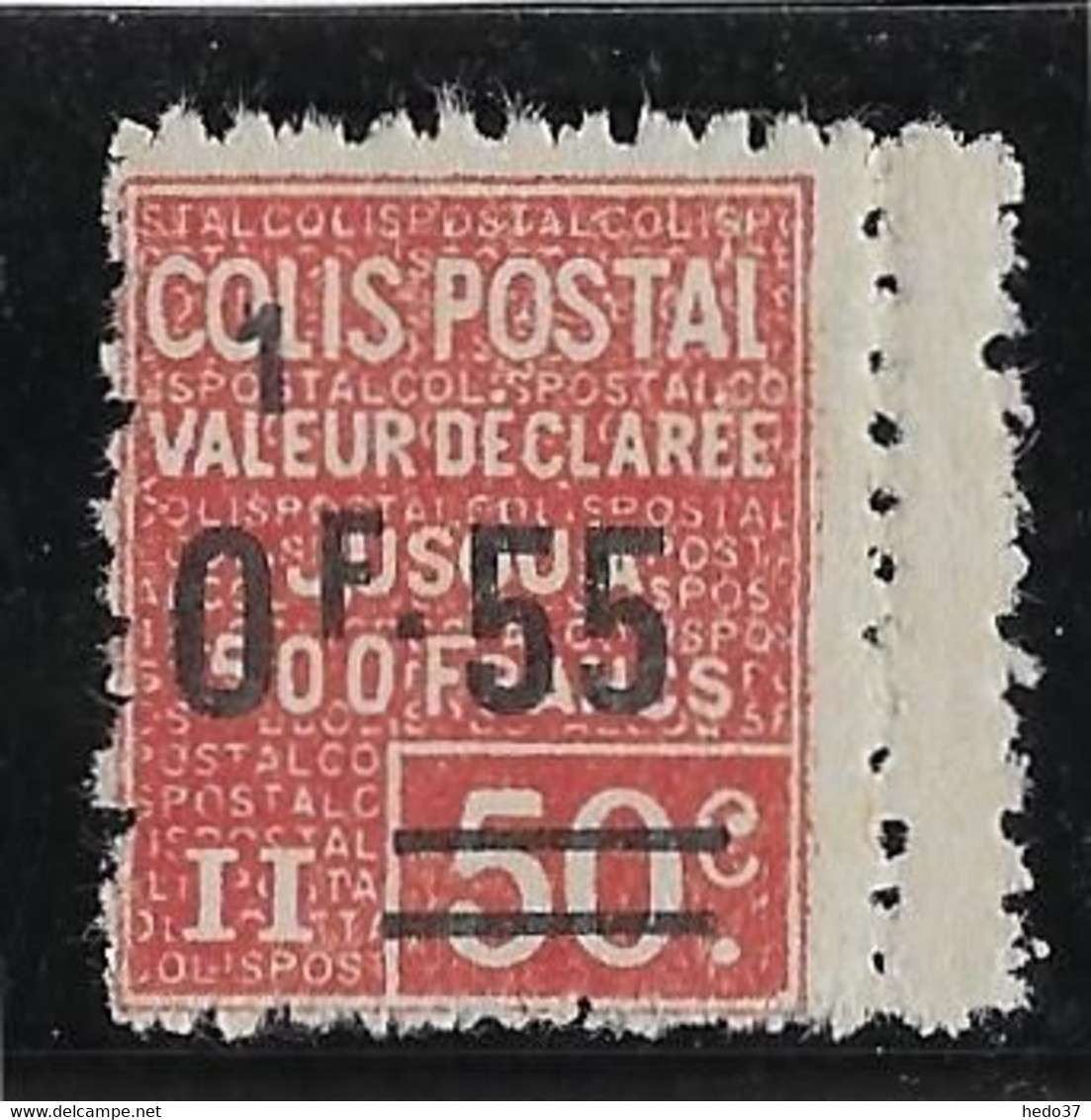 France Colis Postaux N°59 - Neuf * Avec Charnière - TB - Ungebraucht