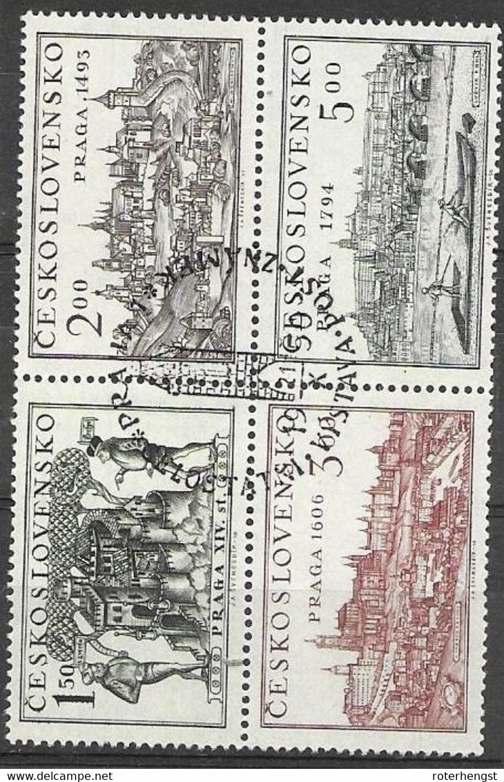 Czechoslovakia 20 Euros VFU 1950 - Used Stamps