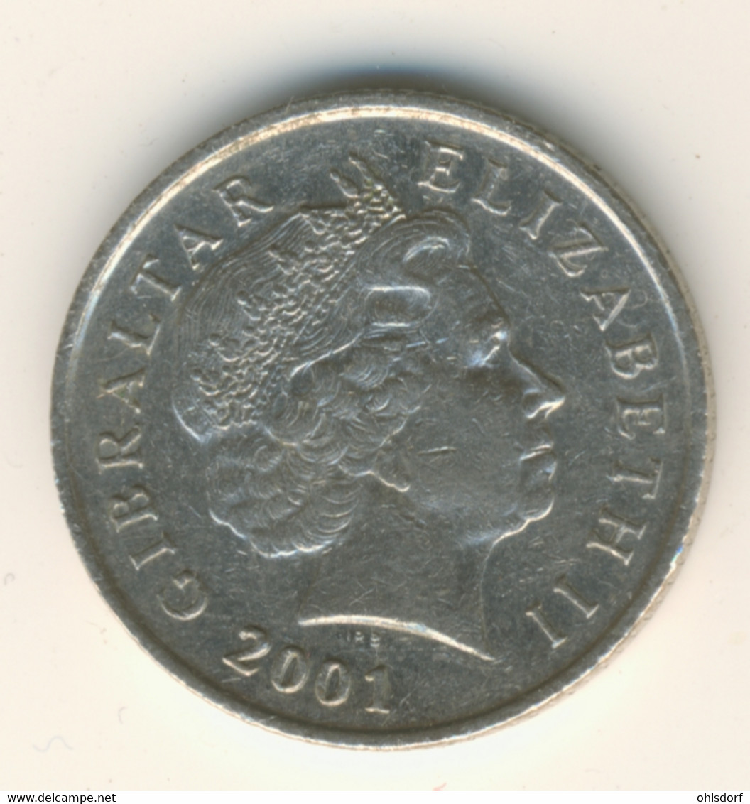GIBRALTAR 2001: 10 Pence, KM 776 - Gibraltar