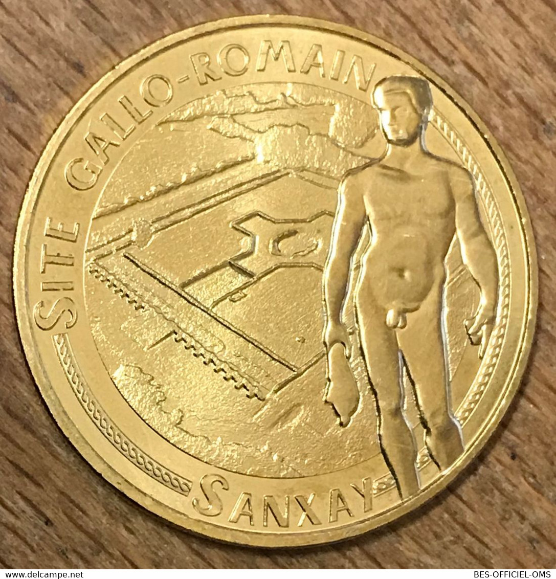 86 SANXAY SITE GALLO-ROMAIN MDP 2019 MÉDAILLE MONNAIE DE PARIS JETON TOURISTIQUE MEDALS COINS TOKENS - 2019