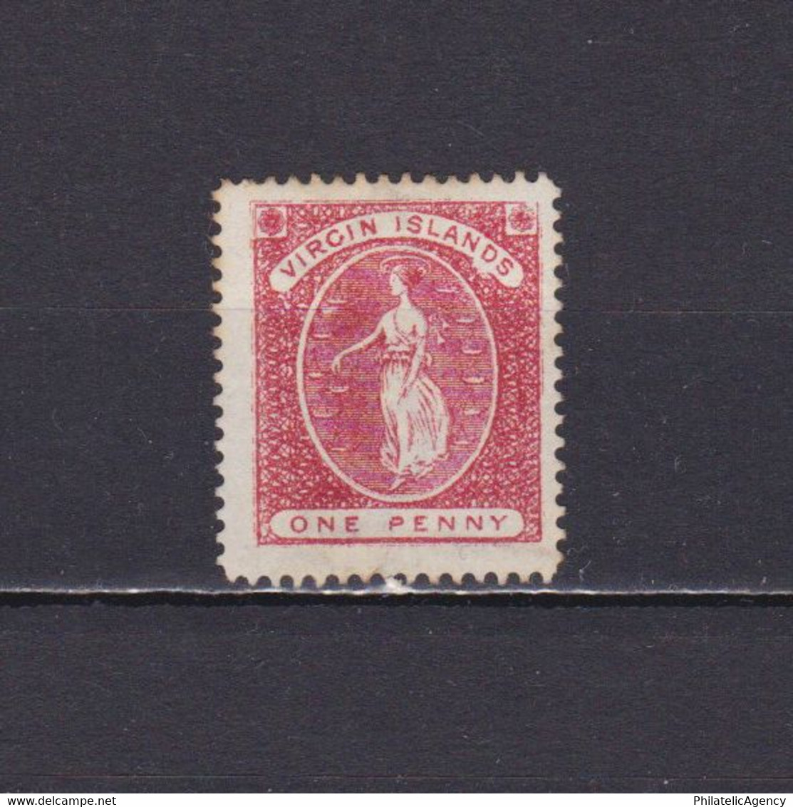 BRITISH VIRGIN ISLANDS 1887, SG #32, NG - British Virgin Islands