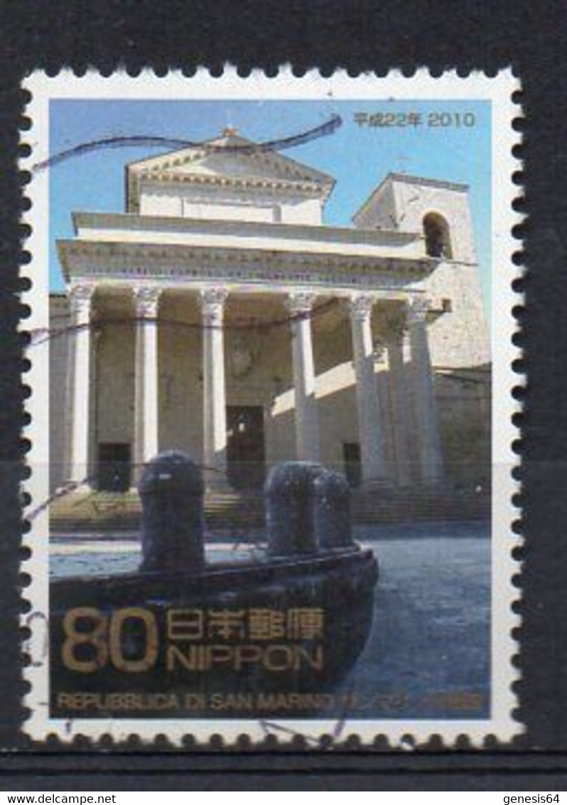 Japan 2010. Republic Of San Marino - Used (1U19102) - Gebruikt