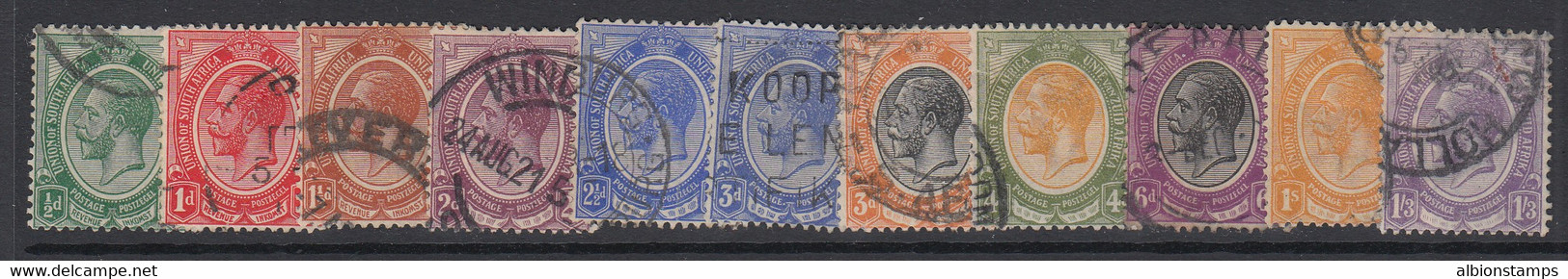 South Africa, Scott 2-12 (SG 3-13), Used (mixed Wmks) - Gebraucht