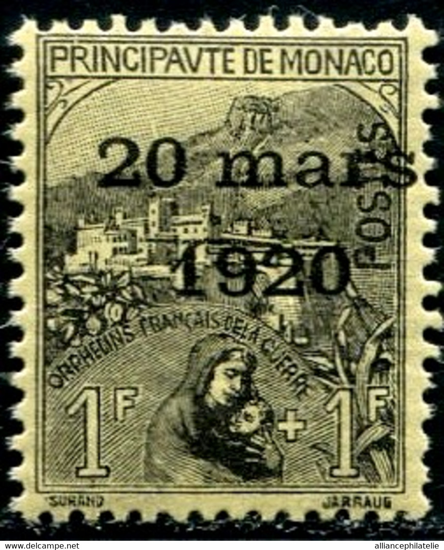 Lot N°A768 Monaco N°42 Neuf ** Luxe - Unused Stamps