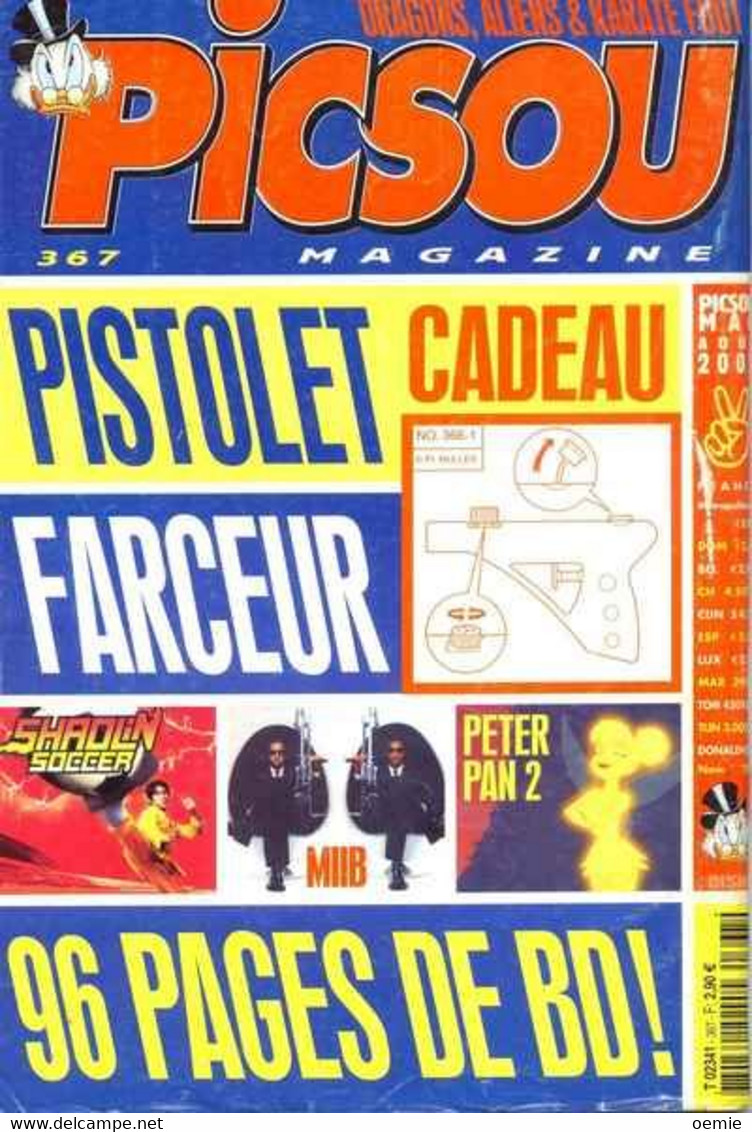 Picsou  Magazine N°  367 - Picsou Magazine