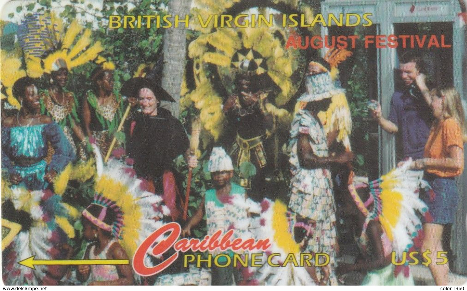 ISLAS VIRGENES BRITANICAS. BVI Cultural Heritage - August Festival (English). 1997. 17000 Ex. 143CBVF. (879) - Vierges (îles)