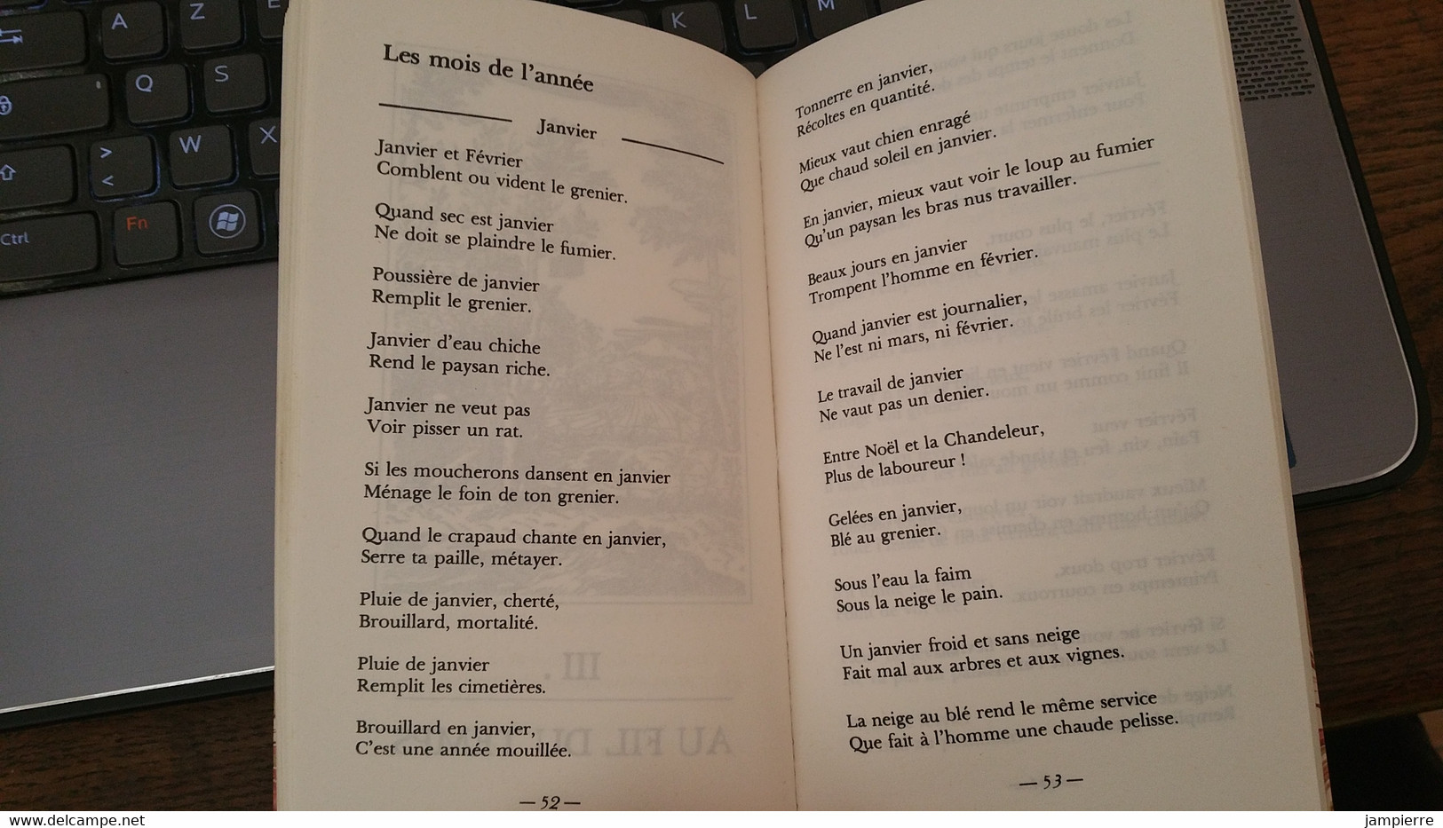 Proverbes Et Dictons D'Auvergne, Rassemblés Et Commentés Par Alain Labrunie - 1985, 99 Pages - Auvergne