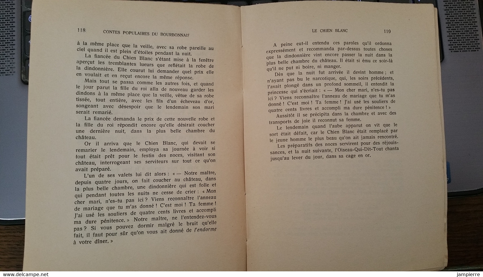 Folklore Bourbonnais, Contes Populaires Du Bourbonnais - Paul Duchon - 1938, 205 Pages / 600 Exemplaires Tirés - Bourbonnais