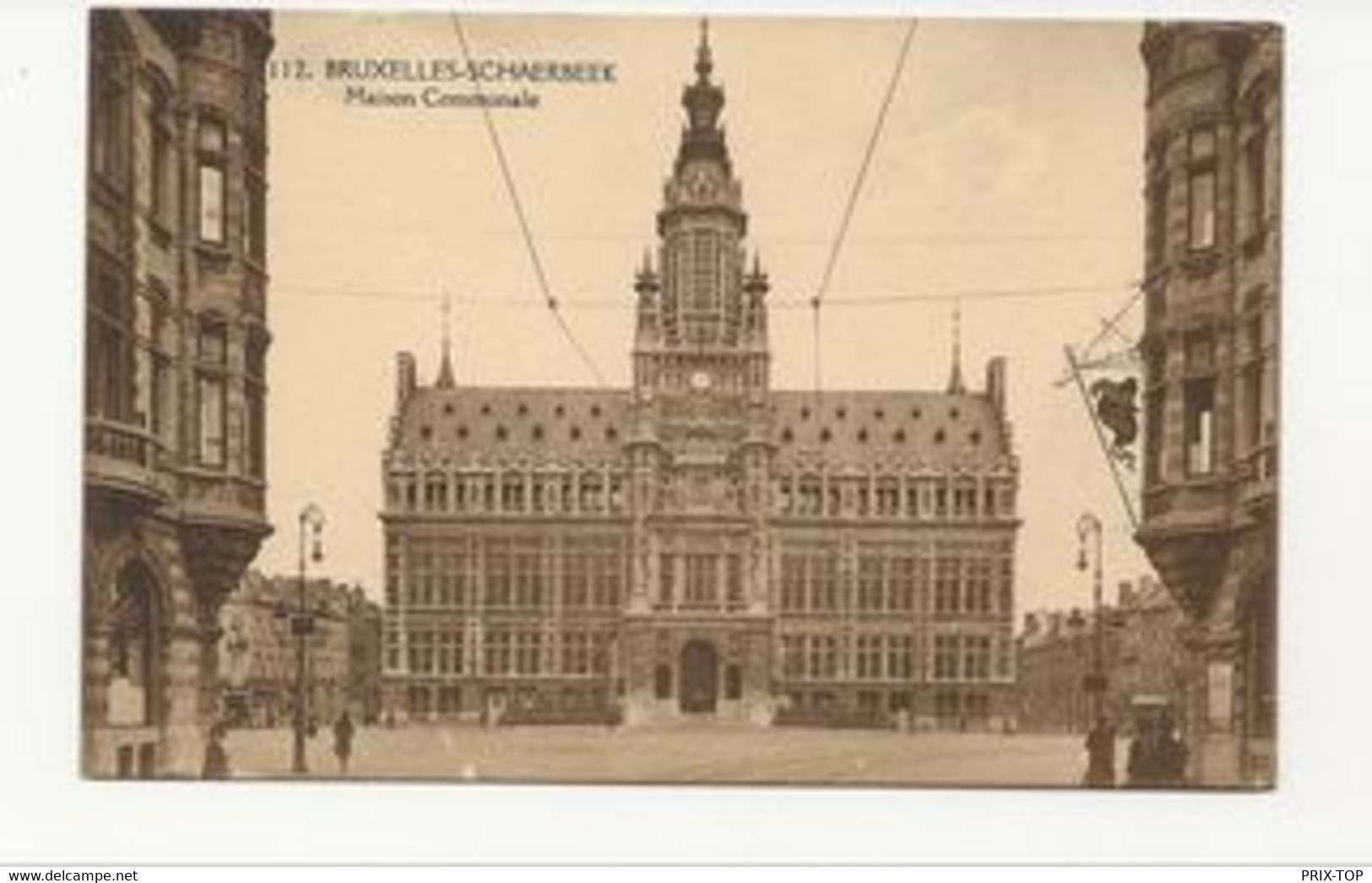 REF3790/ CP-PK Schaerbeek Maison Communale Animée MINT - Schaerbeek - Schaarbeek