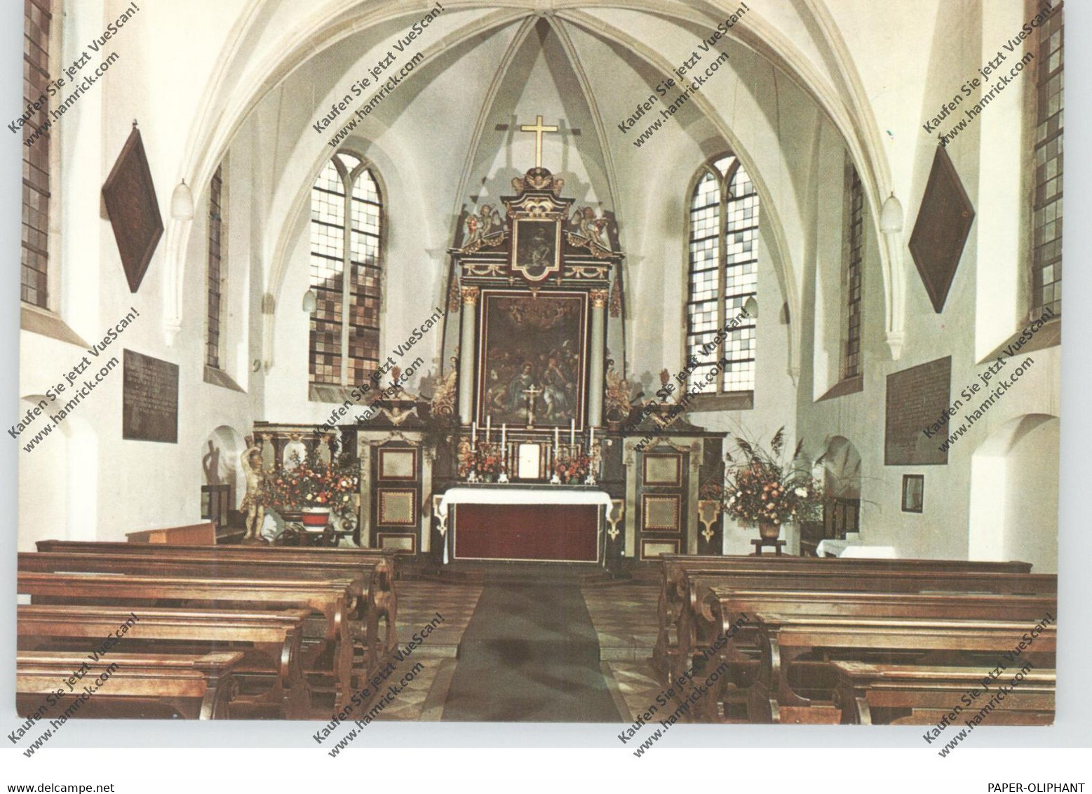 4285 RAESFELD, Schloßkapelle, Innenansicht - Borken