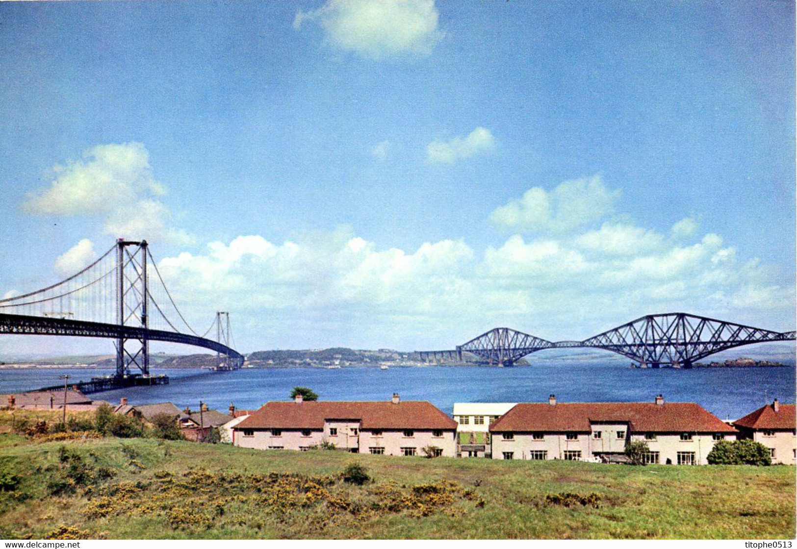 ECOSSE. Carte Postale Neuve. The Forth Bridges From South Queensferry. - West Lothian