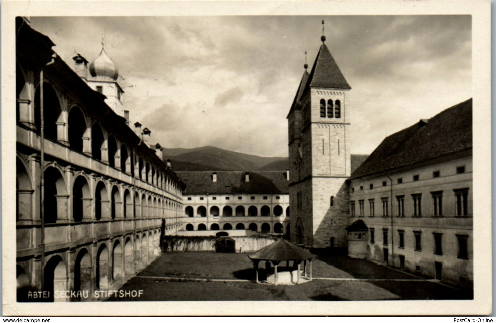 8432 - Steiermark - Seckau , Abtei Seckau , Stiftshof - Gelaufen 1930 - Seckau