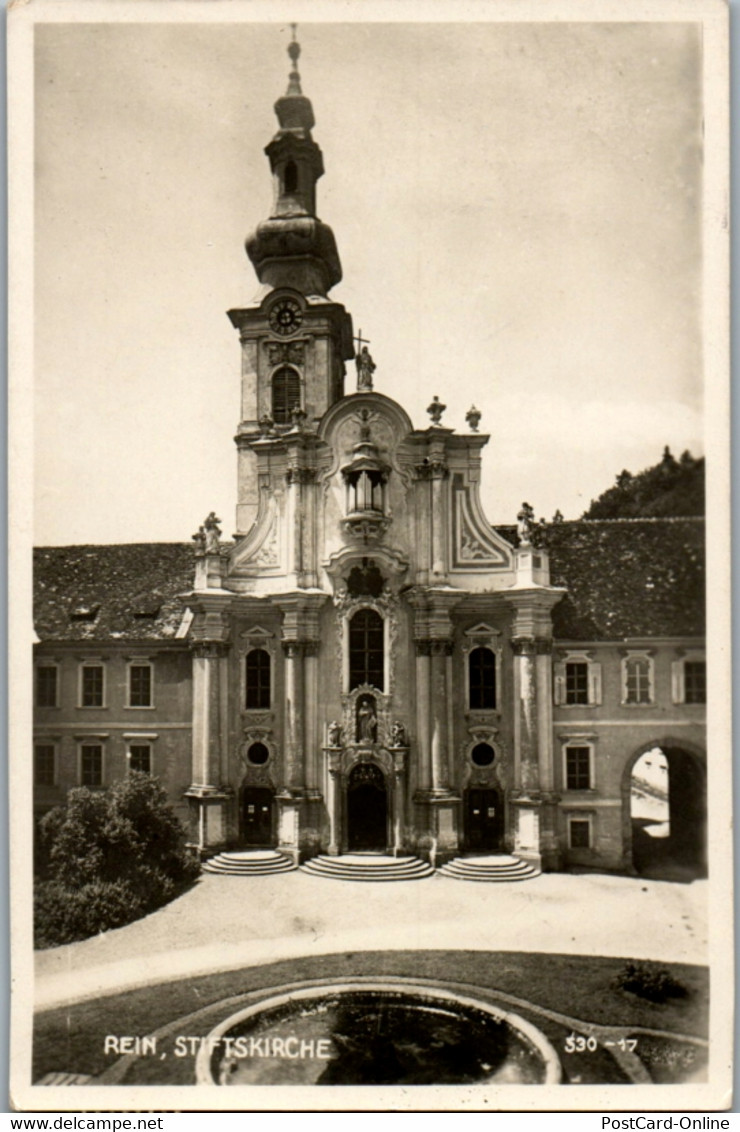 8448 - Steiermark - Rein , Gratwein , Stiftskirche , Stift - Gelaufen 1933/34 - Rein