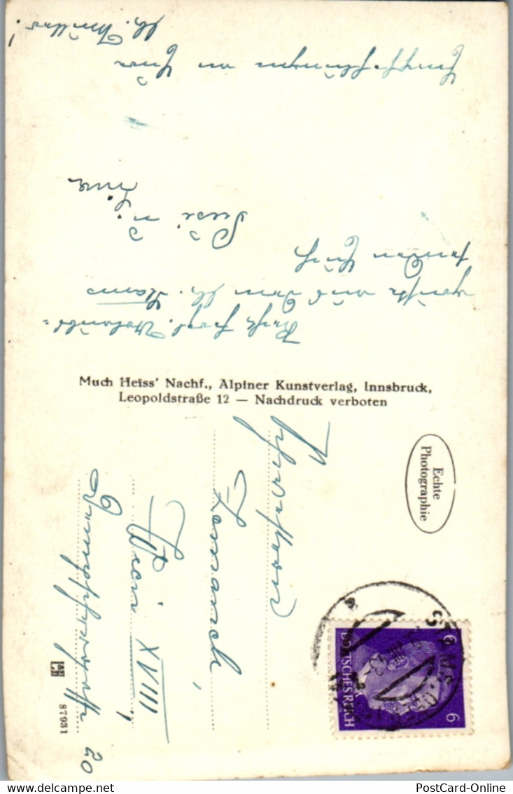 8449 - Tirol - Stams , Stift , Innenansicht - Gelaufen 1943 - Stams