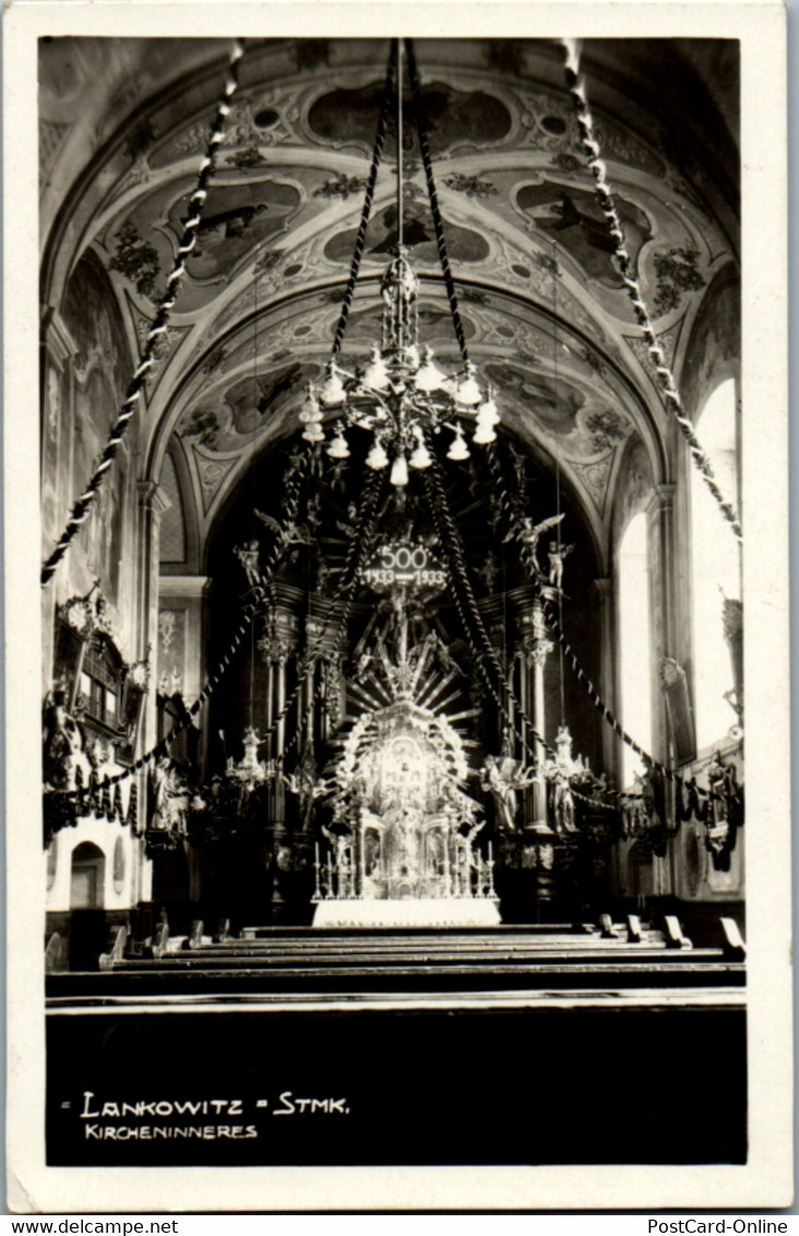 8512 - Steiermark - Maria Lankowitz , Kircheninneres - Gelaufen 1933 - Maria Lankowitz