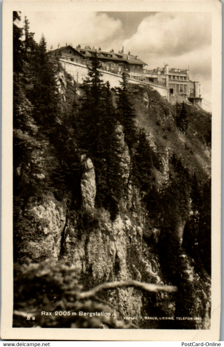 8571 - Niederösterreich - Rax , Bergstation - Gelaufen 1932 - Raxgebiet