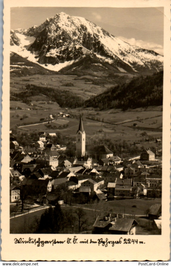 8623 - Oberösterreich - Windischgarsten Mit Großem Phyrgas , Panorama - Gelaufen 1932 - Windischgarsten