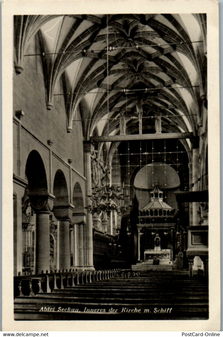 8628 - Steiermark - Seckau , Abtei Seckau , Inneres Der Kirche M. Schiff - Gelaufen 1930 - Seckau