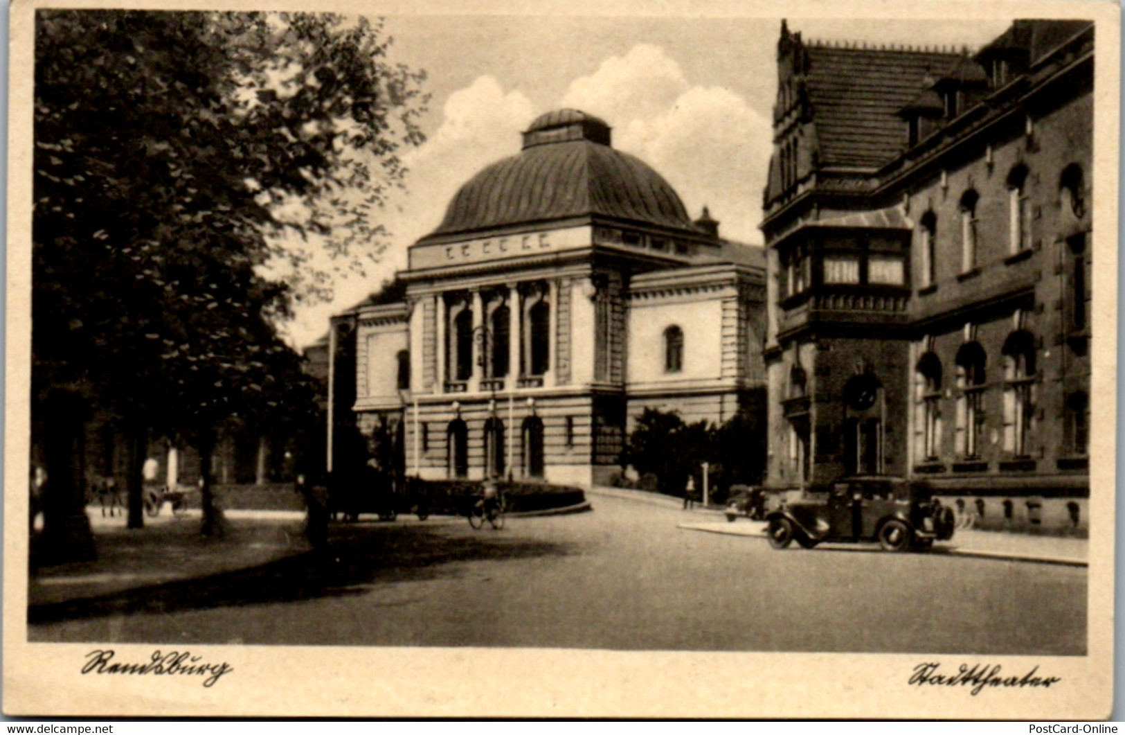 8650 - Deutschland - Rendsburg , Stadttheater , Auto - Nicht Gelaufen - Rendsburg